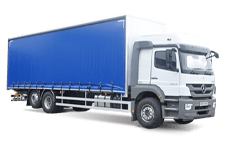 Van Hire Manchester Airport - 26 Tonne Curtain Side Lorry - Truck hire Manchester airport