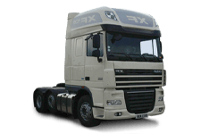 Van Hire Manchester Airport - 44 Tonne Sleeper Truck - Truck hire Manchester airport