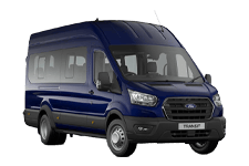 Van Hire Manchester Airport - Ford 17-Seater Minibus - Minibus hire Manchester airport