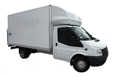 Van Hire Manchester Airport - Ford Luton 3.5 ton Tail Box Lift Truck - Truck hire Manchester airport