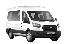 Van Hire Manchester Airport - Ford Minibus - Accommodates 12 Passengers - Minibus hire Manchester airport