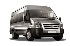 Van Hire Manchester Airport - Special Ford Minibus LITE - Accommodating 17 - Minibus hire Manchester airport